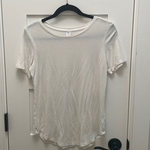 Plain white tee from old navy, size small